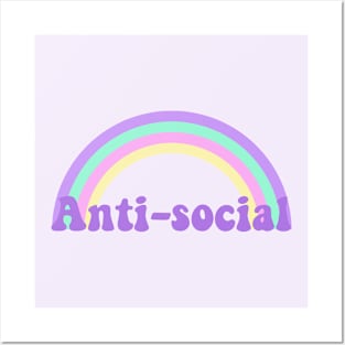 Anti social Posters and Art